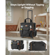 Τσάντα εργαλείων VEVOR Rolling Tool Bag 25 θέσεων, βαρέως τύπου, με ρόδες