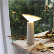 100518 Mushroom Πορτατίφ 3W επαναφορτιζόμενο Λευκό IP20 14X14X19cm