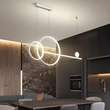 GB6288W LED Κρεμαστό Φωτιστικό 54W Λευκό Dimmable με Ρυθμιζόμενο CCT & Χειριστήριο