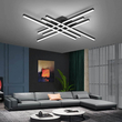 HALO LED Φωτιστικό Οροφής 96W Dimmable CCT 8000lm Μαύρο Μεταλλικό με Χειριστήριο IP20 230V