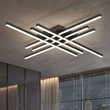 HALO LED Φωτιστικό Οροφής 96W Dimmable CCT 8000lm Μαύρο Μεταλλικό με Χειριστήριο IP20 230V