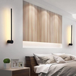 101341 DISON LED Φωτιστικό Τοίχου/Απλίκα ράβδος (Stick) 12W Λευκό Ημέρας 4500Κ Μ60 x Π9.5 x Υ9.5cm Dimmable + ON/OFF