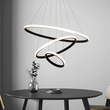 LG-4815 Silica Μεταλλικό Κρεμαστό Φωτιστικό 60Watt Dimmable CCT με χειριστήριο