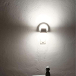 100080BL MASON Φωτιστικό Τοίχου/Απλίκα LED 6W AC 220V Μαύρο Μεταλλικό Θερμό Λευκό 3000K