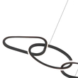 Rings Πολυέλαιος Οροφής LED Dimmable CCT 96W 7680Lm 122cm με Χειριστήριο