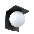 Solar LED Sfera Απλίκα Εξωτερικού Χώρου 1000LM με PIR Αισθητήρα και 4 Λειτουργίες Φωτισμού – IP54