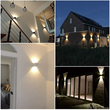 100705 ROTH Φωτιστικό Τοίχου Up & Down LED 2x6W – Θερμό Λευκό 3000K | Απλίκα Εσωτερικού & Εξωτερικού Χώρου IP44