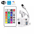 100857 Ασύρματος WiFi LED RGB Controller Smart Home με IR & 2 Εξόδους – 12-24V / 288W – Συμβατός με Alexa & Google Home