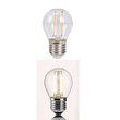 100879 Filament G45 Γλομπάκι LED Ε27 2 Watt διαφανές γυαλί