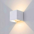 101369 ROTH Φωτιστικό Τοίχου Up & Down LED 2x6W – Θερμό Λευκό 3000K | Απλίκα Εσωτερικού & Εξωτερικού Χώρου IP44