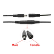 100032 Καλώδιο Τροφοδοσίας DC 15CM από Jack Male 2.1x5.5mm σε 2 x 0.3mm Ατερμάτιστο Καλώδιο