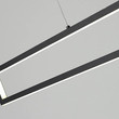GB6381 LED Minimal Μεταλλικό Κρεμαστό Φωτιστικό 35W CCT & Dimmable με Χειριστήριο
