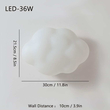 GB6738 LED Φωτιστικό Σύννεφο 30cm 36W CCT