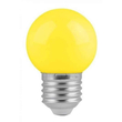 100091 Λάμπα LED E27 G45 Γλομπάκι 2W 80lm 260° AC 220-240V IP20 Φ4.5 x Υ6.9cm - 2 Χρόνια Εγγύηση Κίτρινο