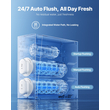 Reverse Osmosis System 800 GPD 8-stage Tankless Under Sink Water Filter System | VEVOR US