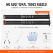 VEVOR Garage Door Torsion Springs, Pair of 0.25 x 2 x 30inch, 16000 Cycles, Garage Door Springs with Non-Slip Winding Bars, Gloves and Mounting Wrench, Electrophoresis Coated for Replacement  | VEVOR CA