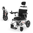 Electric Wheelchair 300lbs Adjustable Backrest Foldable 13 Mile | VEVOR US