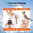 VEVOR IPL Hair Removal, Permanent Hair Removal with Sapphire Ice Cooling System, Painless At-Home Hair Removal Device for Women Men, Auto/Manual Modes, 5 Levels for Body & Face  | VEVOR US