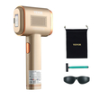VEVOR IPL Hair Removal, Permanent Hair Removal with Sapphire Ice Cooling System, Painless At-Home Hair Removal Device for Women Men, Auto/Manual Modes, 5 Levels for Body & Face  | VEVOR US