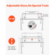 Mini Split Ground Stand Adjustable Anti Vibration for 9000-36000 BTU | VEVOR US