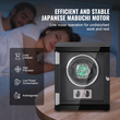 VEVOR Watch Winder, Single Watch Winder for Men&#039;s and Women&#039;s Automatic Watch, with Super Quiet Japanese Mabuchi Motor, Blue LED Light and Adapter, High-Density Board Shell and Black PU  | VEVOR US