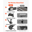 Walk-Behind Push Broadcast Spreader 50LBS 18 in Spreading Width for Fertilizer | VEVOR US