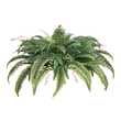 VEVOR Artificial Ferns, Natural Spread Diameter 37-41 Inch, Large Hanging Fake Boston Ferns, Sunlight Resistant Fake Plant Wall Decor with 80 Branches and Flowerpot, Faux Fern for Home Office Outdoor | VEVOR US