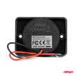 ΠΡΙΖΑ ΜΕ 2 ΘΥΡΕΣ USB ΚΑΙ ΚΑΠΑΚΙ 12/24V ΑΔΙΑΒΡΟΧΗ ΤΕΤΡΑΓΩΝΟ ΣΧΗΜΑ ΜΕ ΚΟΚΚΙΝΟ LED ΦΩΣ ΜΑΥΡΗ AMIO - 1 Τεμ.