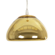 GLOBOSTAR® CRISTIN 999-0037 Μοντέρνο Κρεμαστό Φωτιστικό Οροφής με Ντουί 1 x G4 AC 220-240V IP20 - Χρυσό - Μ18 x Π18 x Υ13cm