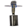 GloboStar® SARA 999-0062 Χωνευτό Φωτιστικό Οροφής Σποτ Μονόφωτο 1 x E27 IP20 Μπρούτζινο Μέταλλο - Μ8,5 x Π8,5 x Υ11cm