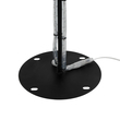 GLOBOSTAR® XMAS-TREE-SMALL Χριστουγεννιάτικο Διακοσμητικό Φωτιστικό LED 19,5W 780lm 360° AC 220-240V Αδιάβροχο IP65 Θερμό Λευκό 2700K - Μαύρο & Διάφανο - M102 x Π25 x Υ142cm - 2 Χρόνια Εγγύηση