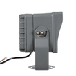 GLOBOSTAR® FLOOD-XENA 90128 Προβολέας Σποτ Wall Washer LED 24W 2640lm 10° AC 220-240V Αδιάβροχο IP65 Θερμό Λευκό 2700K - Γκρι Ανθρακί - Μ18 x Π13.5 x Υ18cm - 3 Χρόνια Εγγύηση