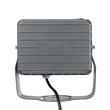 GLOBOSTAR® FLOOD-XENA 90128 Προβολέας Σποτ Wall Washer LED 24W 2640lm 10° AC 220-240V Αδιάβροχο IP65 Θερμό Λευκό 2700K - Γκρι Ανθρακί - Μ18 x Π13.5 x Υ18cm - 3 Χρόνια Εγγύηση