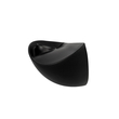 GLOBOSTAR® SELENE 60674 Μοντέρνο Φωτιστικό Τοίχου - Απλίκα LED 5W 625lm 90° AC 220-240V Αδιάβροχο IP65 Θερμό Λευκό 2700K - Bridgelux COB Chip & TÜV SÜD Driver - Μαύρο Ματ - Μ20 x Π9 x Υ12cm - 5 Χρόνια Εγγύηση