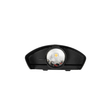GLOBOSTAR® SIXOAD 60676 Μοντέρνο Φωτιστικό Τοίχου - Απλίκα LED 4W 500lm 30° AC 220-240V Αδιάβροχο IP65 Θερμό Λευκό 2700K - CREE XPE Chip & TÜV SÜD Driver - Μαύρο Ματ - Μ8.5 x Π3.5 x Υ8cm - 5 Χρόνια Εγγύηση