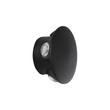 GLOBOSTAR® SOL 60689 Μοντέρνο Φωτιστικό Τοίχου - Απλίκα LED 8W 1000lm 30° AC 220-240V Αδιάβροχο IP65 Θερμό Λευκό 2700K - CREE XPE Chip & TÜV SÜD Driver - Μαύρο Ματ - Μ10 x Π5 x Υ10cm - 5 Χρόνια Εγγύηση