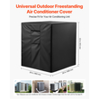 Κάλυμμα κλιματιστικού VEVOR 660x660x812 mm Τριστρωματικό αδιάβροχο για εξωτερικούς χώρους