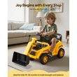 VEVOR Ride On Push Car Εκσκαφέας 25 kg με αποθηκευτικό χώρο κάτω από το κάθισμα
