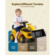 VEVOR Ride On Push Car Εκσκαφέας 25 kg με αποθηκευτικό χώρο κάτω από το κάθισμα