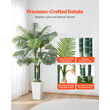 Τεχνητός Φοίνικας Areca VEVOR 1829 mm με Λευκή Γλάστρα Εσωτερικού Χώρου