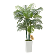 Τεχνητός Φοίνικας Areca VEVOR 1829 mm με Λευκή Γλάστρα Εσωτερικού Χώρου