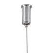 GLOBOSTAR® DIAMOND TRIO 61146 Μοντέρνο Κρεμαστό Φωτιστικό Οροφής LED 150W 18379lm 360° AC 220-240V IP20 Ρυθμιζόμενο Λευκό CCT με Χειριστήριο από 2700K έως 6000K Dimmable - Lumileds SMD Chip - Μαυρό Ματ - Μ170 x Π170 x Υ60cm - 3 Χρόνια Εγγύηση