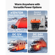 Θερμαντήρας Diesel VEVOR, 8KW, DC 12V/24V, Φορητός Αεροθερμαντήρας Diesel Όλα σε Ένα με Τηλεχειριστήριο και Οθόνη LCD, Γρήγορη Θέρμανση Χαμηλού Θορύβου, Ρεζερβουάρ Καυσίμου 4 L για Φορτηγά, Φορτηγά, RV, Τροχόσπιτα και Γκαράζ