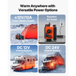 Θερμαντήρας Diesel VEVOR, 8KW, DC 12V/24V, Φορητός Αεροθερμαντήρας Diesel Όλα σε Ένα με Τηλεχειριστήριο και Οθόνη LCD, Γρήγορη Θέρμανση Χαμηλού Θορύβου, Ρεζερβουάρ Καυσίμου 4,5 L για Φορτηγά, Φορτηγά, RV, Τροχόσπιτα και Γκαράζ
