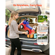 VEVOR Ride On Toddler Push Car, Παιδικό Αυτοκίνητο Σπρώξιμο για Νήπια 19 έως 36 Μηνών, Παιδικό Παιχνίδι με Μουσική & Χώρο Αποθήκευσης Κάτω από το Κάθισμα, Χωρητικότητα Φόρτισης 25 kg, Περπατούρα Ποδιού-Πατώματος για Νήπια Αγόρια Κορίτσια, Κόκκινο
