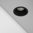 kelvo® DELTA 60629 Χωνευτό Κινούμενο Φωτιστικό Downlight Σποτ με Ντουί 1 x GU10 AC 220-240V IP20 - Μαύρο Ματ - Μ8.5 x Π8.5 x Υ3.5cm / Q7.5cm