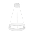 GLOBOSTAR® VENOM 61174 Μοντέρνο Κρεμαστό Φωτιστικό Οροφής LED 30W 3513lm 120° AC 220-240V IP20 Ρυθμιζόμενο Λευκό CCT με Χειριστήριο από 2700K έως 6000K Dimmable - Lumileds SMD Chip - Λευκό Ματ - Μ40 x Π40 x Υ6.5cm - 3 Χρόνια Εγγύηση