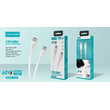 Καλώδιο φόρτισης & data - USB Type-C σε Type-C - Fast Charge - X102-C- 2m - 60W - 632409