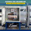 Κουτί σύνδεσης VEVOR NEMA από χάλυβα, 12 x 12 x 8\&#039;\&#039; NEMA 4X από χάλυβα, αδιάβροχο και ανθεκτικό στη σκόνη IP66, με πλάκα στήριξης για ηλεκτρικές συνδέσεις εξωτερικού/εσωτερικού χώρου