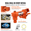 Αντλία μεταφοράς καυσίμου VEVOR, 12V DC 20 GPM 1/4 HP, Αντλία εξαγωγής βενζίνης υψηλής ροής από χυτοσίδηρο με σχεδιασμό κουτιού συλλογής καυσίμου για βενζίνη, ντίζελ, κηροζίνη, μείγματα αιθανόλης και μεθανόλης και βιοντίζελ